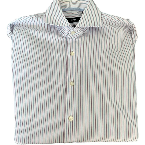 Men’s Boss Regular Fit Performace Stretch Button Front - Picture 1 of 6